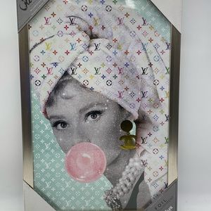 Oliver Gal Print Shadow Box Chic Audrey Hepburn By Oliver Gal